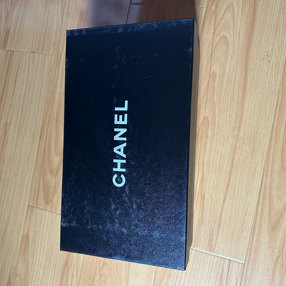 Empty Channel shoes box